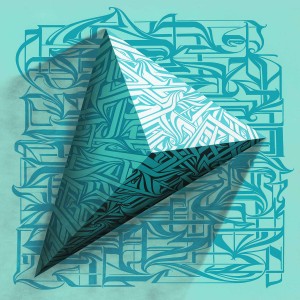 Astro, Lenticulaire Pyramidal, 2018
Impression lenticulaire, 100 x 100 x 8 cm
Courtesy galerie Loft 34, Paris
