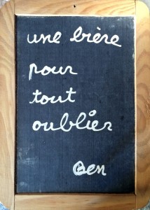 Ben, Une bière pour oublier les impôts, 1987, vue d'exposition © Photo Julien Damien
