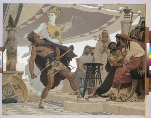 La colère d'Achille, Fournier, Louis Edouard, 1881 © Beaux-Arts de Paris, Dist. RMN-Grand Palais