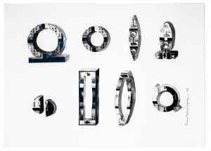 Pierre Marie Lejeune, Huit objets, 1998 © Daphné Lejeune