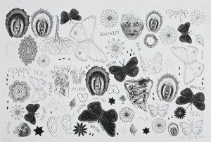 TATTOO PRINT sérigraphie, 1995