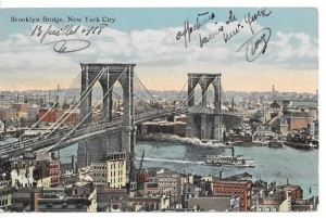 Brooklyn Bridge, New York-City H.Finkelstein & Son