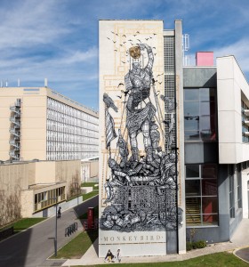 Le Colosse aux pieds d’argile, Nanterre © MONKEBIRD CREW - Photo © Lionel Belluteau