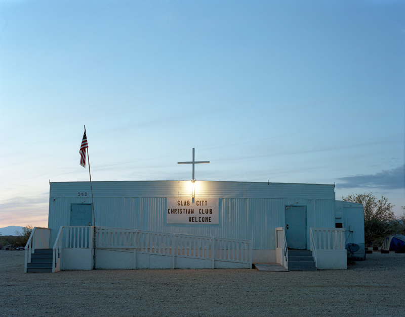 Laura Henno, Church, Slab city (USA), 2017