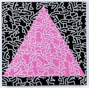 Keith Haring, 1958-1990
Silence = Death, 1989 
Acrylic on canvas
101,6 x 101,6 cm
© Keith Haring Foundation