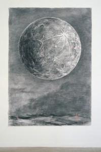 William Kentridge
Moon, 2004,
Frac Picardie, Amiens.
Photo : André Morin. © William Kentridge /
Courtesy de l’artiste