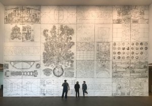 Matt Mullican, Living in That World, 2019-de Young Museum San Francisco
