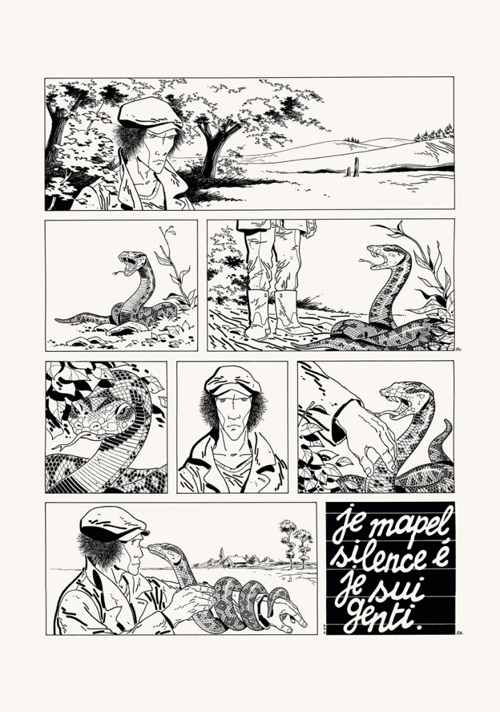  Silence © Didier Comès / Casterman