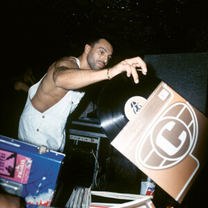 Dave Morales playing at My Way club, Naples, 1992 © Giovanni Calemma