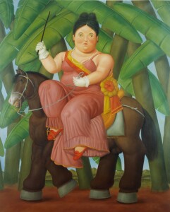 La Mujer del Presidente © Fernando Botero
