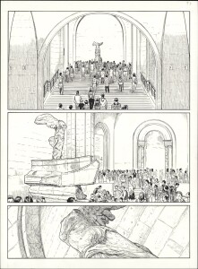 Moon of the Moon © Li Chi Tak / Futuropolis / Musée du Louvre Éditions, 2019