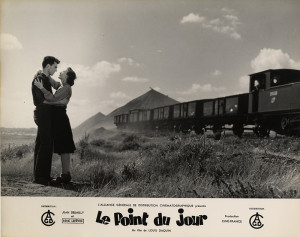 Photographie de promotion du film Le point du jour de Louis Daquin, 1948 ©Centre historique minier