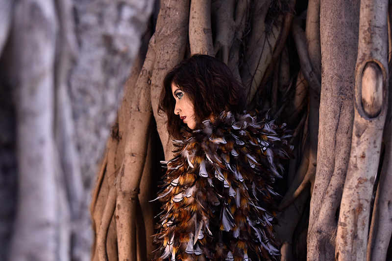 Lecoanet Hemant, Haut en plumes de faisan, photo Rahul Arora