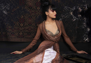 Lecoanet Hemant, Robe du soir, collection Haute Couture 1998, photo Dhruv Kakoti