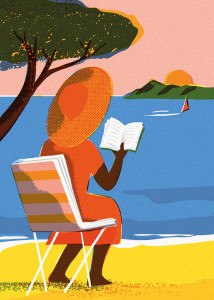 On lirait le sud, poster (c) Lucia Calfapietra