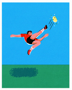 Calciatore (c) Lucia Calfapietra