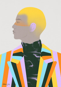 (c) Clémence Gouy- Illustration pour la collection Moschino