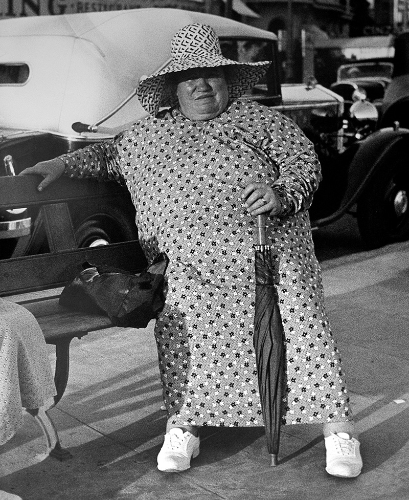 © Lisette Model avec l’aimable autorisation de Baudoin Lebon et Avi Keitelman