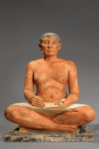 Le Scribe accroupi
Saqqara, IVe dynastie (2620-2500 avant J.-C.)
© 2015 Musée du Louvre / Christian Décamps
