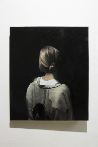 Portrait Huile sur toile (c) Robin Wen