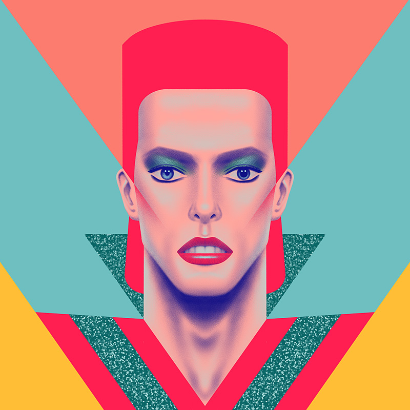 David Bowie © Samy Halim