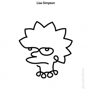 Lisa Simpson c Loooop Studio