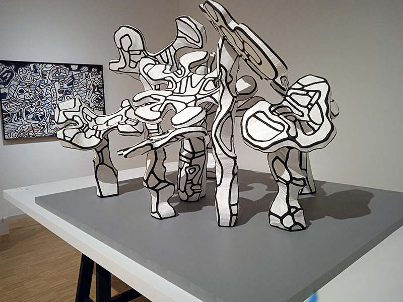 Chercher l’or du temps Le Boqueteau, maquette, Jean Dubuffet, 1969 © Julien Damien Le Boqueteau, maquette, Jean Dubuffet, 1969 © Julien Damien