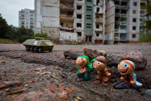 Brian McCarty
I Saw a Tank / J’ai vu un tank
Chernigiv, Ukraine
Août 2022
© Brian McCarty