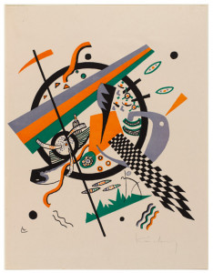 Kleine Welten I (Petits Mondes I), Wassily Kandinsky,
1922 © Philippe Migeat – Centre Pompidou, MNAM-CCI/
Dist.RMN-GP