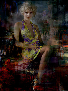 Valérie Belin, série Modern Royals, Portrait_of_Gaby, 2020, copyright Valérie Belin