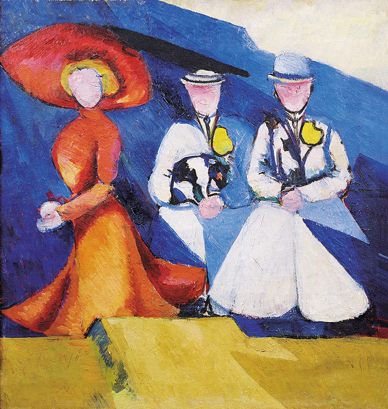 In the Eye of the Storm Alexandra Exter, Three Female Figures, oil on canvas, 1909-1910, National Art Museum of Ukraine, inv. Ж-1769 Alexandra Exter, Three Female Figures, oil on canvas, 1909-1910, National Art Museum of Ukraine, inv. Ж-1769
