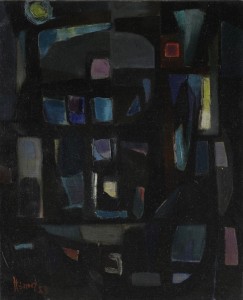 Joyeuses Pâques
1959
Huile sur toile
48 x 40 cm Roubaix, La Piscine-Musée d’art et d’industrie André Diligent. Achat du musée avec le soutien de la Mondiale en 2003.
Photo : Alain Leprince
