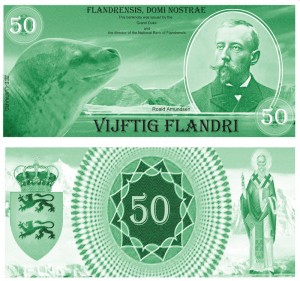 Le flandri est la monnaie du Grand Duché de Flandrensis.