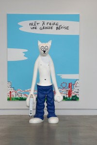 Grosse bêtise, 2003 © Alain Séchas / photo © Julien Damien