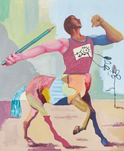 Dada, acrylique sur toile, 60x73cm © Adré