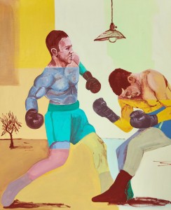 L’ Olivier, acrylique sur toile, 73x60cm © Adré