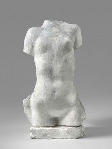 Auguste Rodin (1840-1917)
Torse de jeune femme cambrée, grand modèle
1909
Plâtre
85,8 x 46,3 x 32,6 cm
Paris, musée Rodin
© musée Rodin - photo Hervé Lewandowski