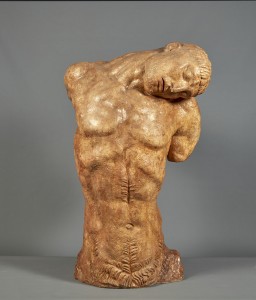 Antoine Bourdelle (1861-1929)
Buste du centaure mourant – Modèle à grandeur d’exécution
1914
Plâtre
133 x 86 x 55 cm
Paris, musée Bourdelle
CCO Paris Musées / Musée Bourdelle