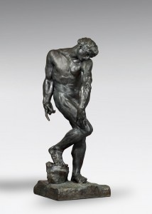 Auguste Rodin (1840-1917)
Adam, 1880, Bronze 197 x 76 x 77 cm
Paris, musée Rodin © musée Rodin
photo Christian Baraja