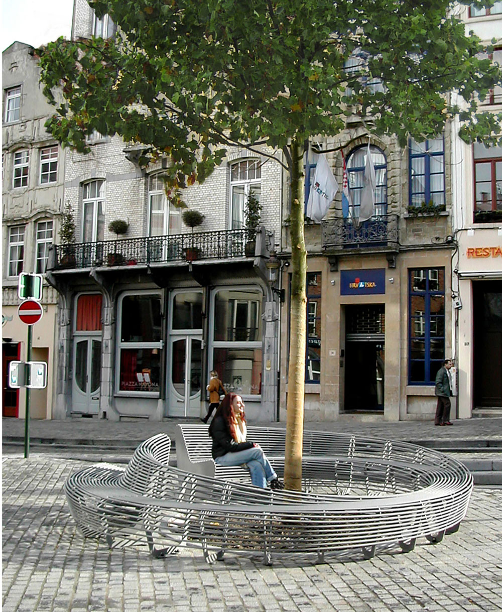 Lucile Soufflet Banc Circulaire Bruxelles © Lucile Soufflet