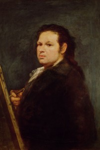 Self portrait, 1783 (oil on canvas) by Goya y Lucientes, Francisco Jose de (1746-1828); Musee des Beaux-Arts, Agen, France.