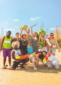 The beach  (c) Adel Setta