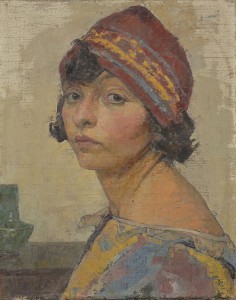 Odette Pauvert (1903-1966)
Autoportrait au bonnet napolitain
1926
Huile sur toile
46,5 x 36,5 cm
Collection particulière
Photo : Alain Leprince