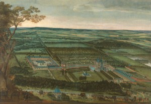 Denijs Van Alsloot, Vue à vol d’oiseau du château et du parc de Mariemont, 1620 – Bruxelles, Musées royaux des Beaux-Arts de Belgique
© Musées royaux des Beaux-Arts de Belgique, Bruxelles/photo : J. Geleyns