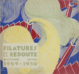 Couverture du troisième catalogue La Redoute automne 1929-hiver 1930 (détail)
Léon Raffin, dessinateur
La Piscine, Musée d’art et d’histoire André-Diligent, Roubaix
Photo : Alain Leprince