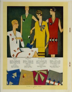 Album Art & Tricot, 50 modèles élégants et pratiques (détail)
1932
Archives La Redoute, Roubaix
Photo : Alain Leprince