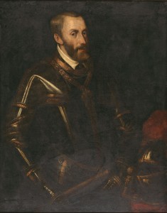 Titien (d’après), Portrait de Charles Quint en armure, s.d., huile sur toile – Bruxelles, Musées royaux des Beaux-Arts de Belgique, Inv. 1553
© Musées royaux des Beaux-Arts de Belgique, photo J. Geleyns
