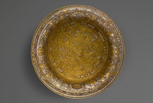 Bassin dit Baptistère de Saint-Louis 14e s.-Muhammad ibn 
al-Zayn © Musée du Louvre, Dist.GrandPalaisRmn, Hughes Dubois