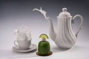 Derya GEYLIANI_White night et Shayna Leib_Entremet la citron vert_Charleroi, Musée du Verre_Guy Focant