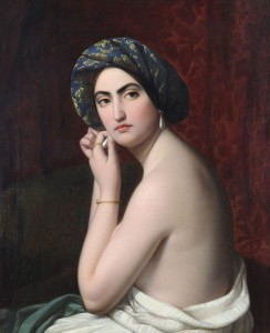 Odalisque, Sophie Gabriac,1843, Musée des Beaux-Arts – Troyes © Carole Bell, Ville de Troyes